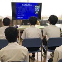 【東大和市立第一中学校2年生の生徒さんに向けて環境授業を行いました】